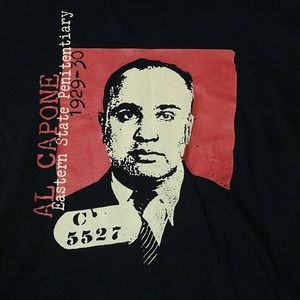 Al Capone Eastern state penitentiary shirt XL